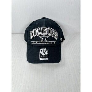 '47 Brand Dallas Cowboys Mens Hat Cap Navy Blue MVP Adjustable NFL Football NEW